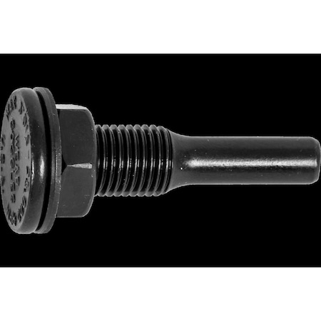 Pferd Arbor, Flat Head, 3/8"Arbor Hole, 1/4"Shft 84654